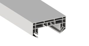 ПВХ Карниз П (ПК 14) Белый (3.6м/п)