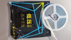 Светодиодная лента Китай 1 ряда 12W. 24В 3000К 240 диодов(10метров в бухте)12мм толщина