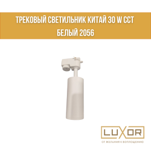 Трековый светильник Китай 30 W CCT Белый 2056